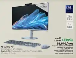 El Corte Inglés HP All in One oferta