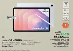 El Corte Inglés SAMSUNG Tauleta oferta