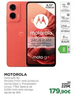 El Corte Inglés MOTOROLA moto g35 5G oferta
