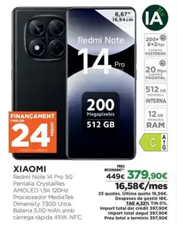 El Corte Inglés XIAOMI Redmi Note 14 Pro 5G oferta