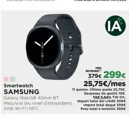 El Corte Inglés SAMSUNG Smartwatch oferta
