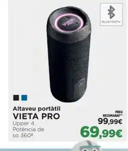 El Corte Inglés VIETA PRO Altaveu portàtil oferta