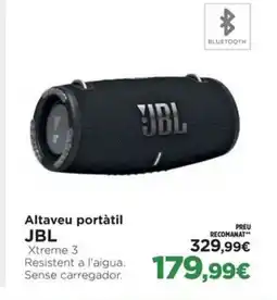 El Corte Inglés JBL Altaveu portàtil oferta