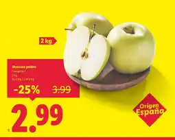 Lidl Manzana golden oferta