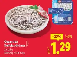Lidl OCEAN SEA Delicias del Mar oferta