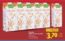Lidl VEMONDO Bebida de avena con calcio oferta