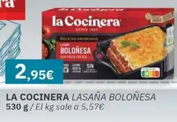 Maskom Supermercados LA COCINERA Lasaña boloñesa oferta