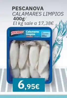 Maskom Supermercados PESCANOVA Calamares limpios oferta