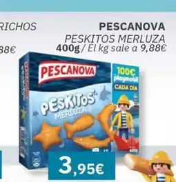 Maskom Supermercados PESCANOVA Peskitos merluza oferta