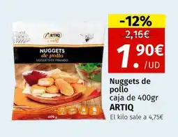 Maskom Supermercados ARTIQ Nuggets de pollo oferta