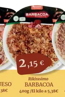 Maskom Supermercados RIKISSSIMO Barbacoa oferta