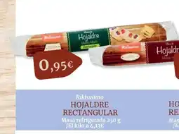 Maskom Supermercados RIKISSSIMO Hojaldre rectangular oferta
