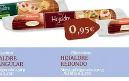 Maskom Supermercados RIKISSSIMO Hojaldre rectangular oferta