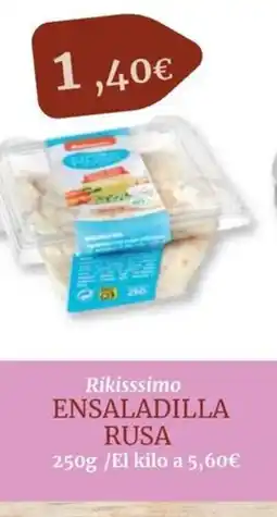 Maskom Supermercados RIKISSSIMO Ensaladilla rusa oferta