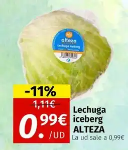 Maskom Supermercados ALTEZA Lechuga iceberg oferta