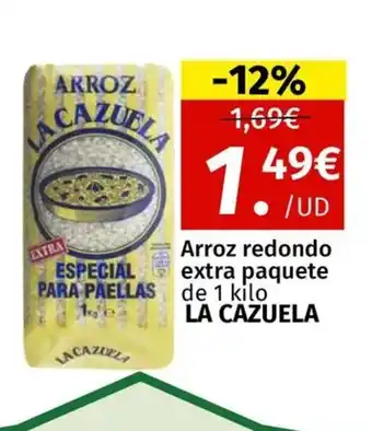 Maskom Supermercados LA CAZUELA Arroz redondo extra paquete oferta