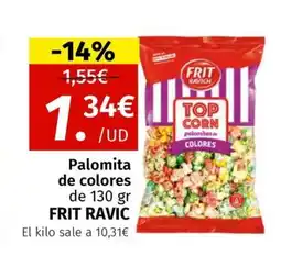 Maskom Supermercados FRIT RAVIC Palomita de colores oferta