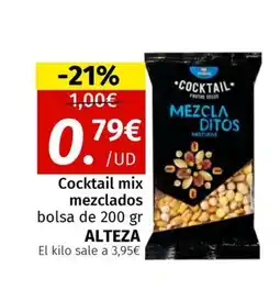 Maskom Supermercados ALTEZA Cocktail mix mezclados oferta