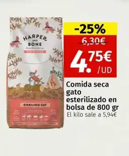 Maskom Supermercados Comida seca gato esterilizado en bolsa oferta