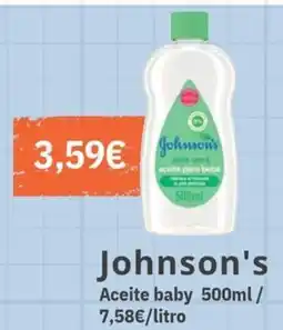 Maskom Supermercados JOHNSON'S Aceite baby oferta