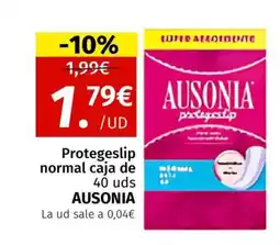 Maskom Supermercados AUSONIA Protegeslip normal caja oferta