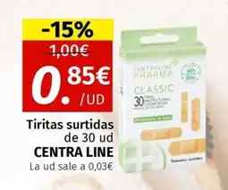 Maskom Supermercados CENTRA LINE Tiritas surtidas oferta