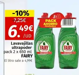Maskom Supermercados FAIRY Lavavajillas ultrapoder oferta