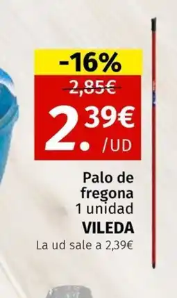 Maskom Supermercados VILEDA Palo de fregona oferta