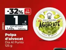 Dia Polpa d'alvocat oferta