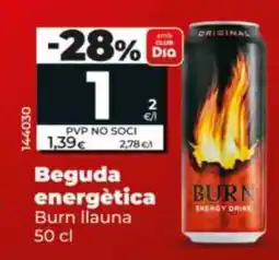 Dia Beguda energètica oferta