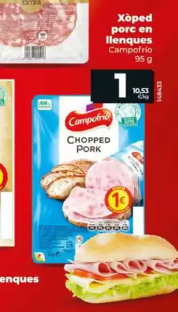 Dia Xòped porc en llenques oferta