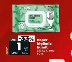 Dia Paper higiènic humit oferta
