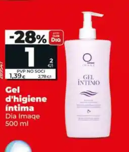 Dia Gel d'higiene intima oferta
