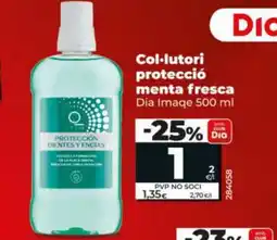 Dia Col.lutori protecció menta fresca oferta