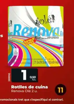 Dia Rotlles de cuina oferta