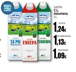 Unide Supermercados C.L ASTURIANA Leche oferta