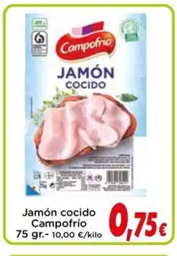 Proxi CAMPOFRIO Jamón cocido oferta