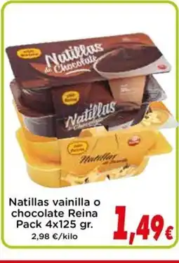 Proxi Natillas vainilla o chocolate oferta