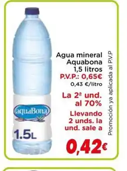 Proxi AQUABONA Agua mineral oferta