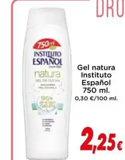 Proxi INSTITUTO ESPAÑOL Gel nature oferta