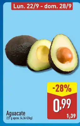 ALDI Aguacate oferta
