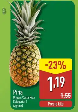 ALDI Piña oferta