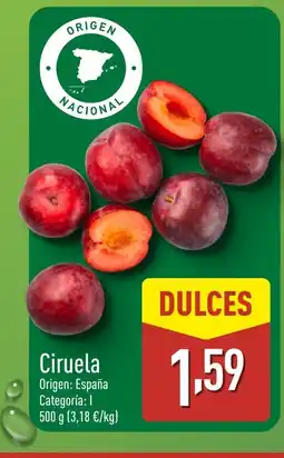 ALDI Ciruela oferta