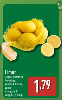 ALDI Limón oferta