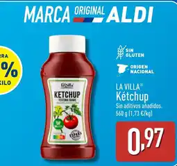 ALDI LA VILLA Kétchup oferta