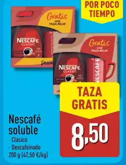 ALDI Nescafé soluble oferta