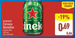 ALDI HEINEKEN Cerveza Heineken oferta