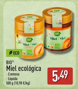ALDI BIO Miel ecológica oferta