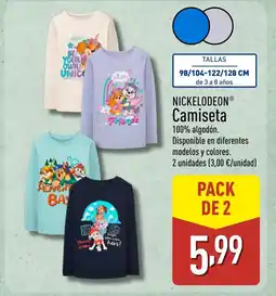 ALDI NICKELODEON Camiseta oferta