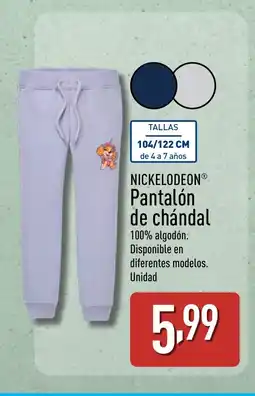 ALDI NICKELODEON Pantalón de chándal oferta